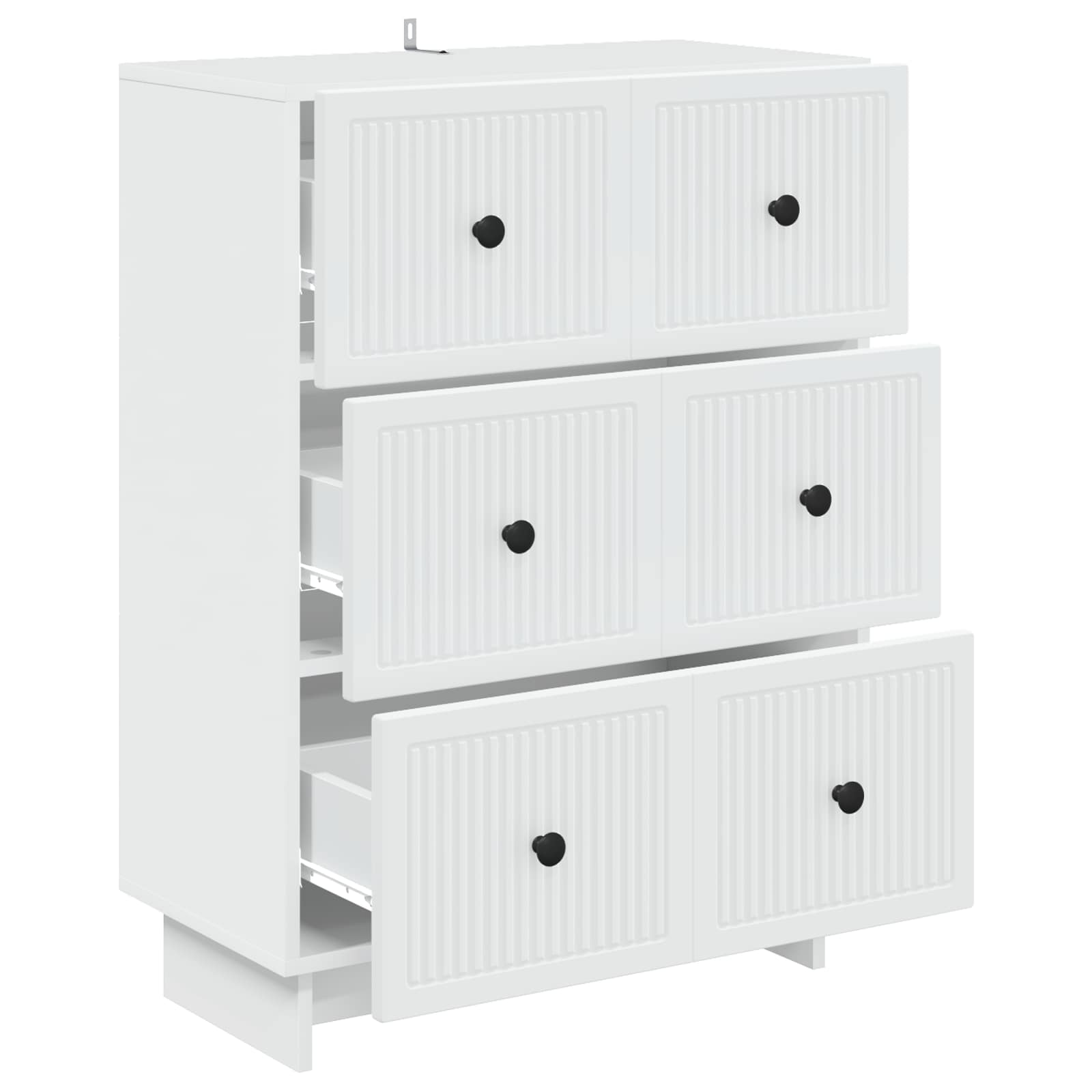 Mobile con Cassetti Bianco 66 x 34,5 x 90 cm | homemem39