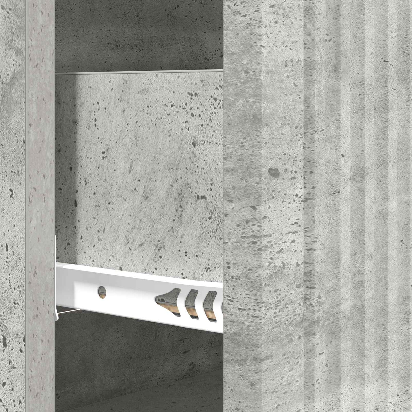 Mobile con Cassetti Grigio Cemento 66 x 34,5 x 90 cm
