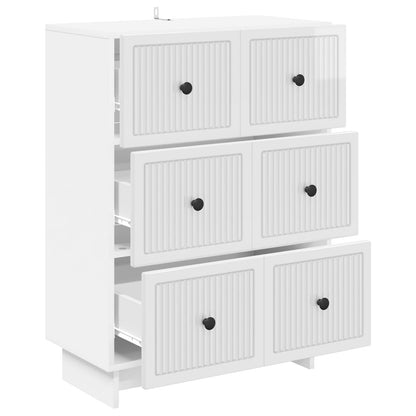 Mobile con Cassetti Bianco Lucido 66 x 34,5 x 90 cm | homemem39