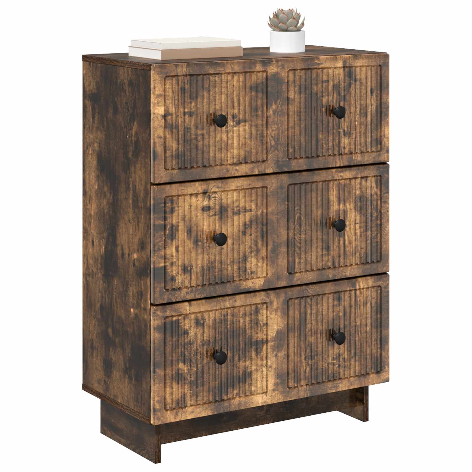 Mobile con Cassetti Rovere Fumo 66 x 34,5 x 90 cm | homemem39