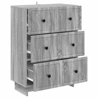 Mobile con Cassetti Grigio Sonoma 66 x 34,5 x 90 cm | homemem39