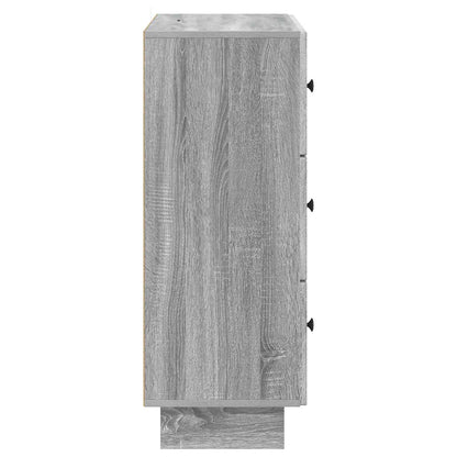 Mobile con Cassetti Grigio Sonoma 66 x 34,5 x 90 cm | homemem39