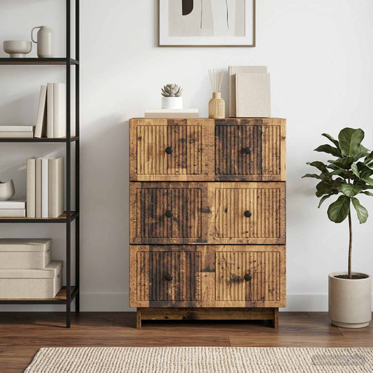 Mobile con Cassetti 66 x 34,5 x 90 cm Legno ingegnerizzato