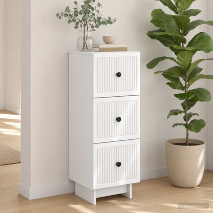Mobile con Cassetti Bianco 33 x 34,5 x 90 cm