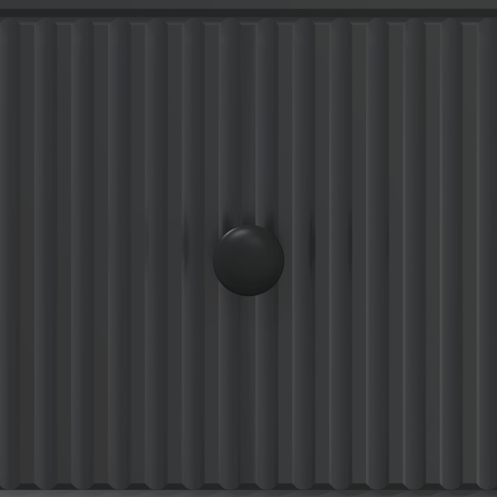 Mobile con Cassetti Nero 33 x 34,5 x 90 cm Legno ingegnerizzato | homemem39