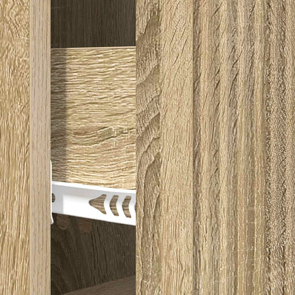 Mobile con Cassetti Rovere Sonoma 33 x 34,5 x 90 cm