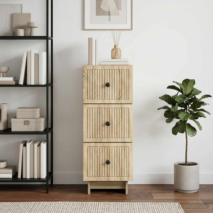 Mobile con Cassetti Rovere Sonoma 33 x 34,5 x 90 cm