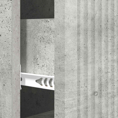 Mobile con Cassetti Grigio Cemento 33 x 34,5 x 90 cm