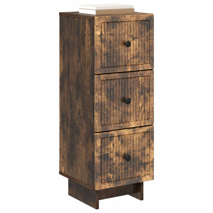 Mobile con Cassetti Rovere Fumo 33 x 34,5 x 90 cm | homemem39