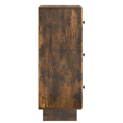 Mobile con Cassetti Rovere Fumo 33 x 34,5 x 90 cm | homemem39