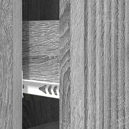 Mobile con Cassetti Grigio Sonoma 33 x 34,5 x 90 cm | homemem39