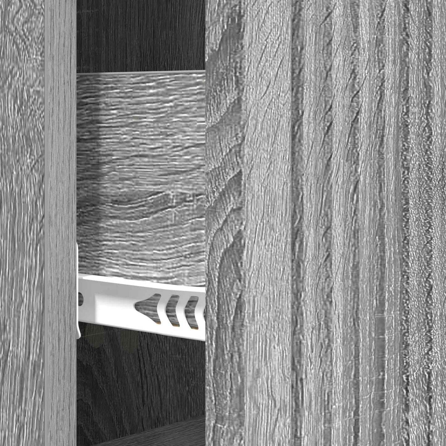 Mobile con Cassetti Grigio Sonoma 33 x 34,5 x 90 cm