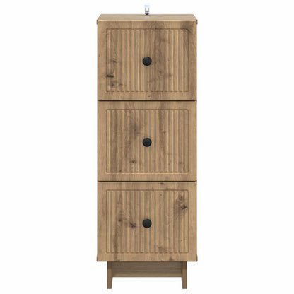 Mobile con Cassetti Rovere Artigianale 33 x 34,5 x 90 cm | homemem39
