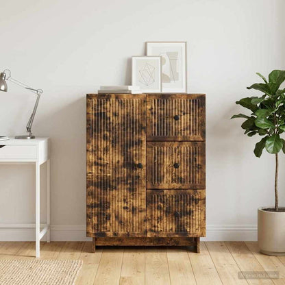 Credenza Rovere Fumo 66 x 34,5 x 90 cm Legno ingegnerizzato - homemem39