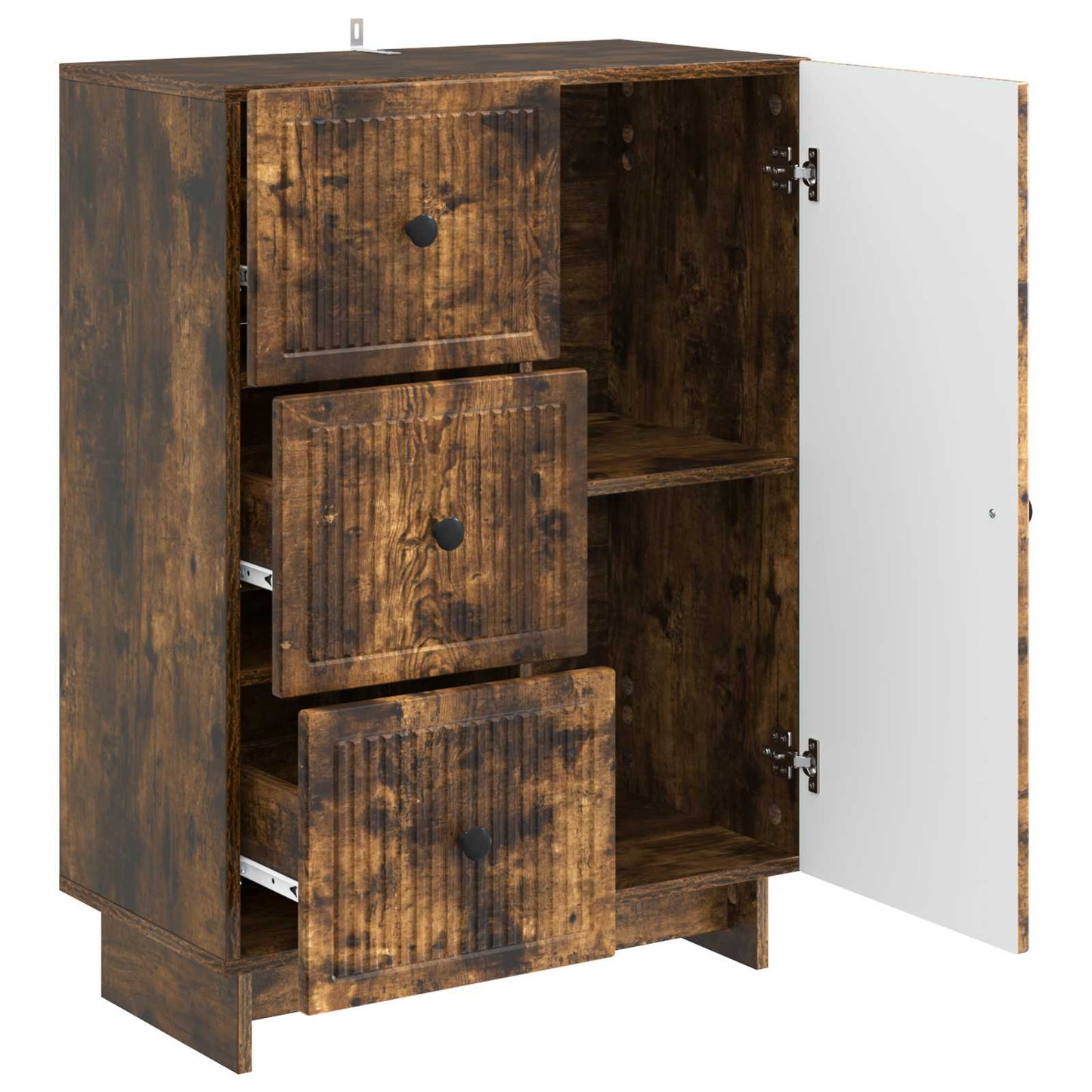 Credenza Rovere Fumo 66 x 34,5 x 90 cm Legno ingegnerizzato