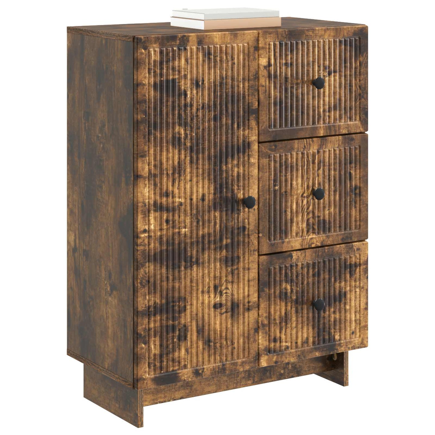 Credenza Rovere Fumo 66 x 34,5 x 90 cm Legno ingegnerizzato