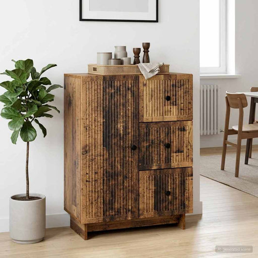 Credenza Legno antico 66 x 34,5 x 90 cm Legno ingegnerizzato