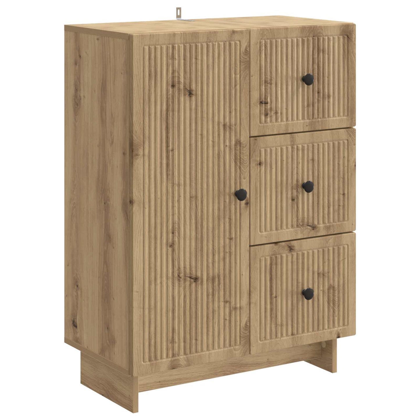 Credenza con cassetto Rovere Artigianale 66 x 34,5 x 90 cm | homemem39