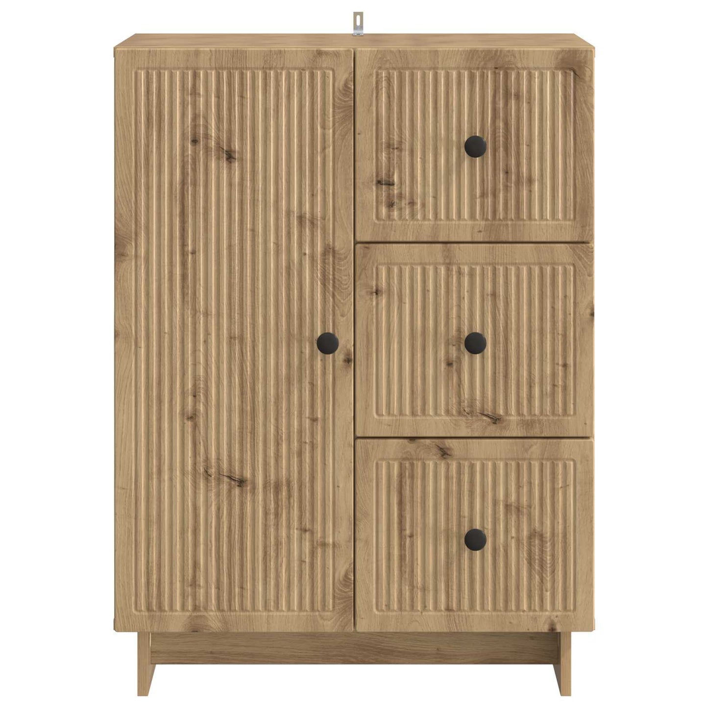 Credenza con cassetto Rovere Artigianale 66 x 34,5 x 90 cm | homemem39