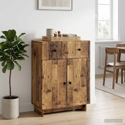 Credenza Legno antico 66 x 34,5 x 90 cm Legno ingegnerizzato