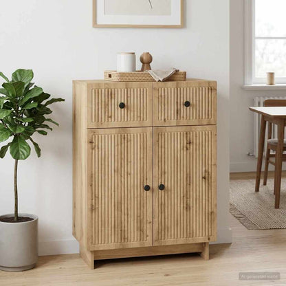 Credenza Rovere Artigianale 66 x 34,5 x 90 cm - homemem39