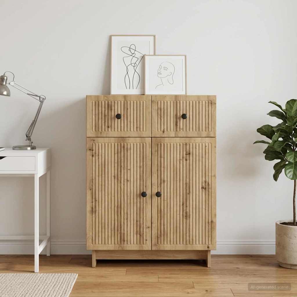 Credenza Rovere Artigianale 66 x 34,5 x 90 cm - homemem39