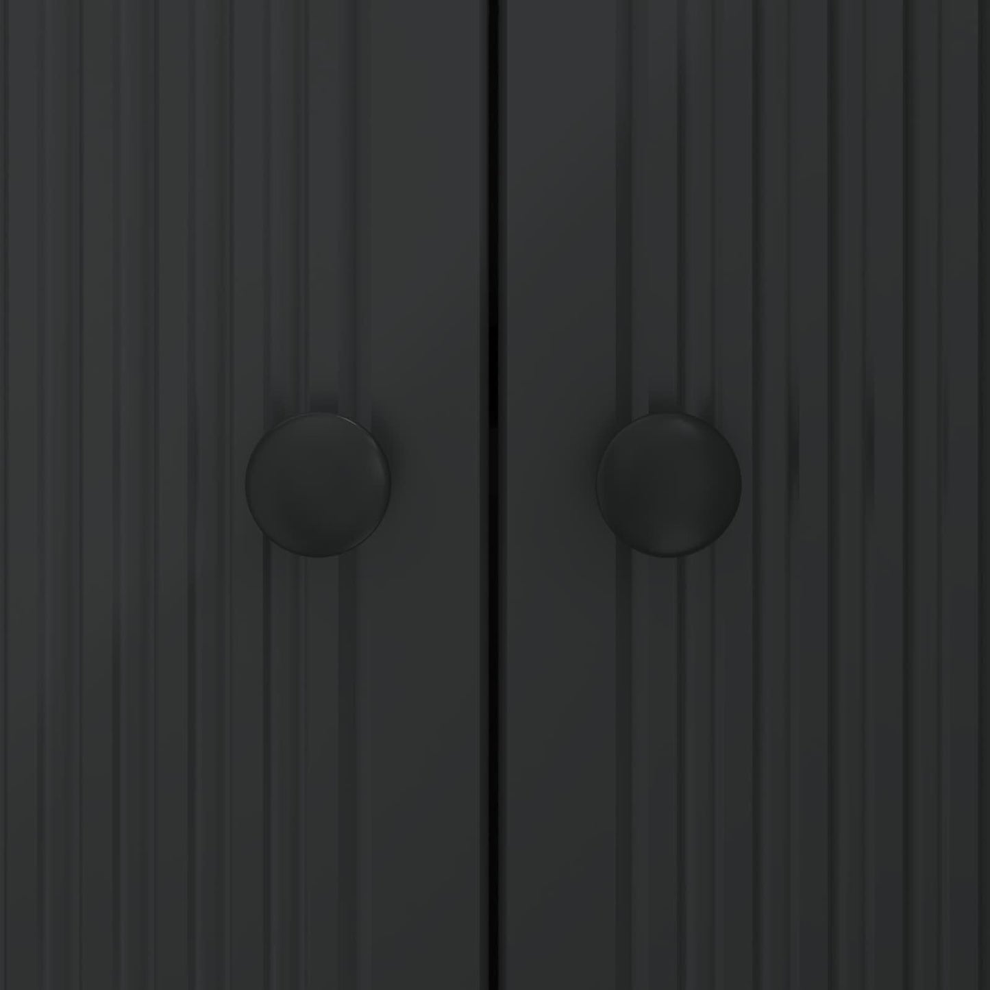 Credenza Nero 89 x 34,5 x 80 cm Legno ingegnerizzato | homemem39