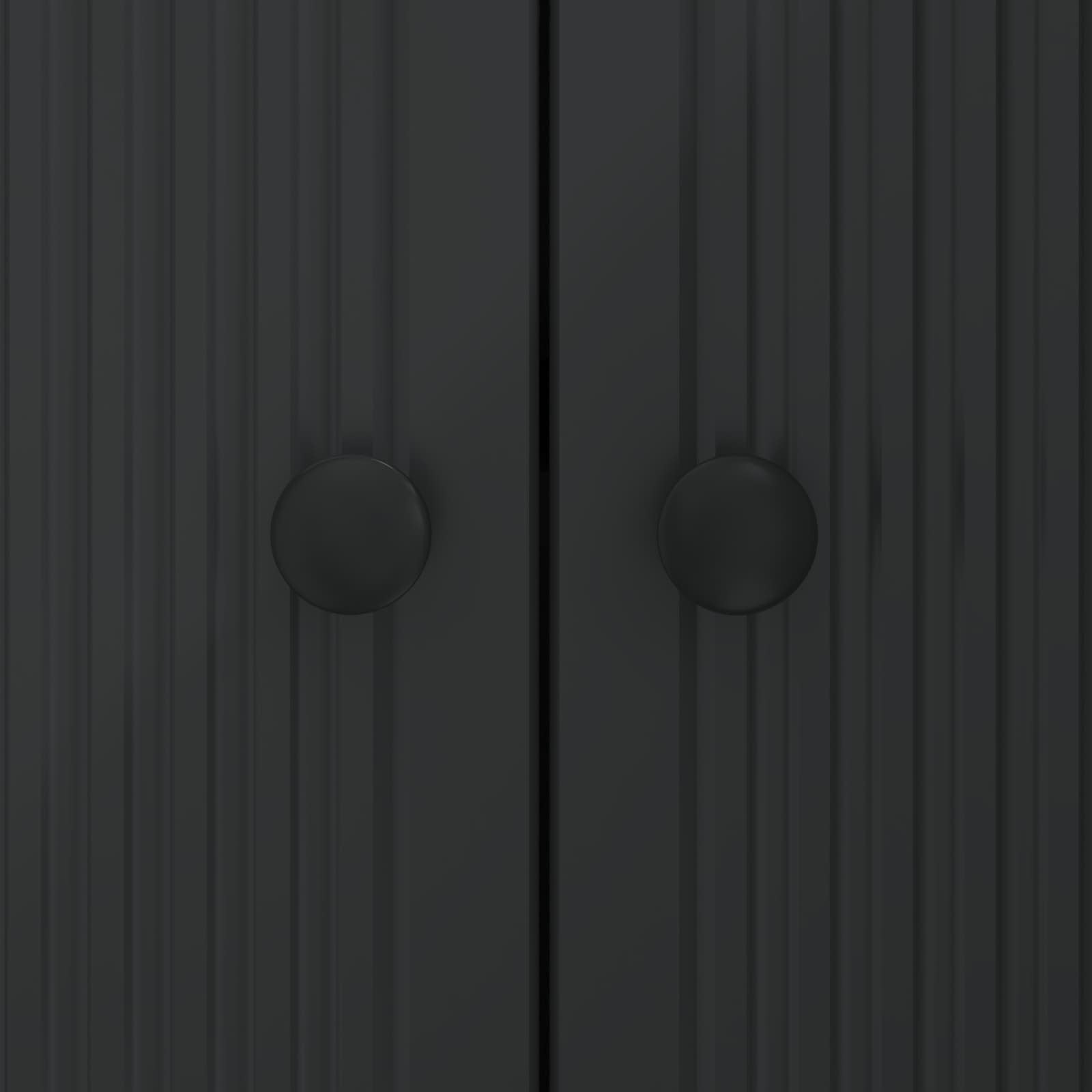 Credenza Nero 89 x 34,5 x 80 cm Legno ingegnerizzato | homemem39