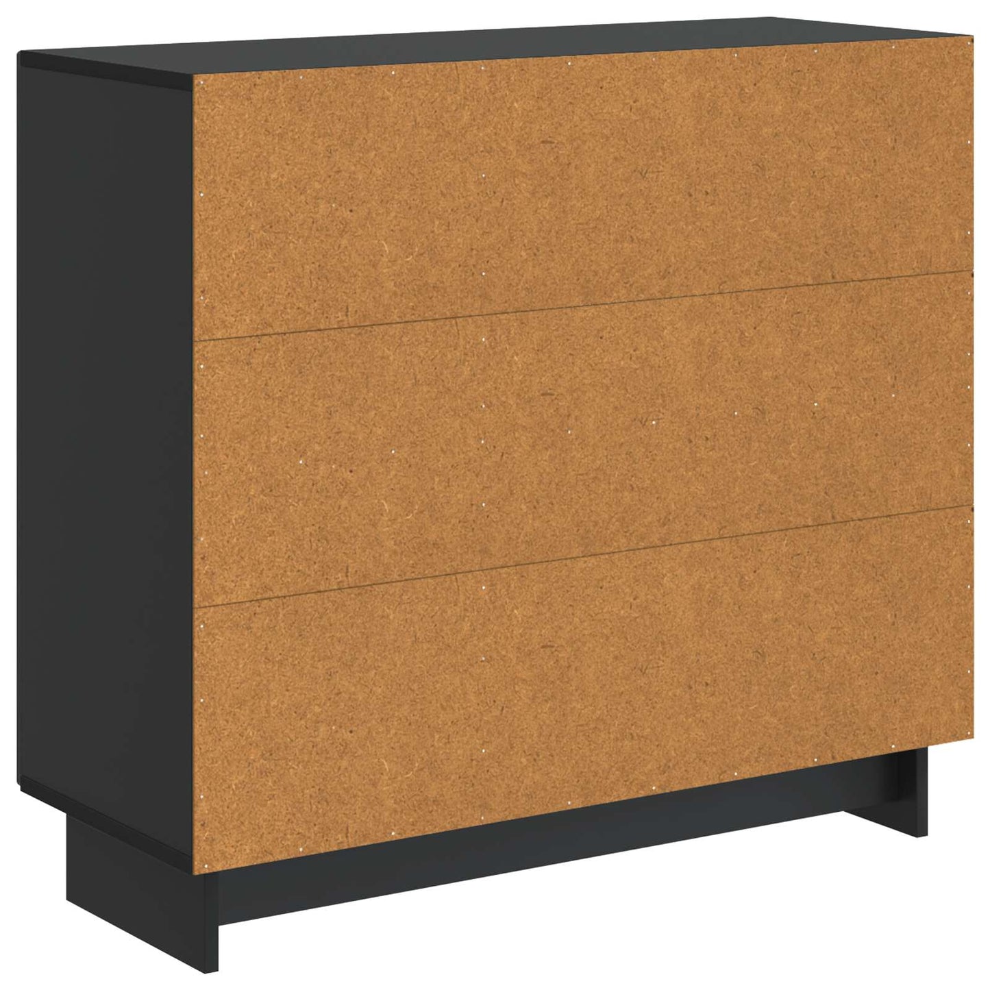 Credenza Nero 89 x 34,5 x 80 cm Legno ingegnerizzato