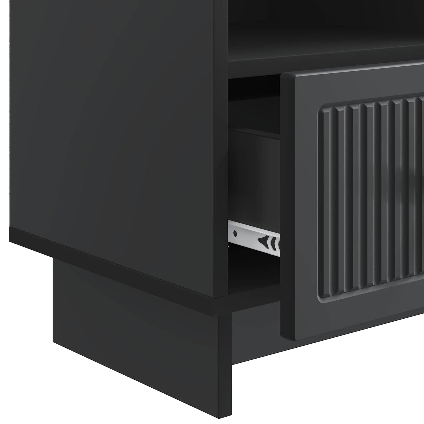 Mobile TV Nero 102 x 34,5 x 50 cm Legno ingegnerizzato | homemem39