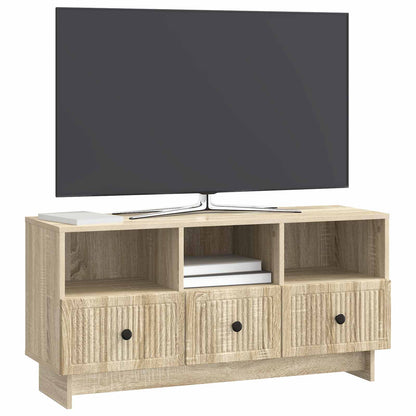 Mobile TV Rovere Sonoma 102 x 34,5 x 50 cm Legno ingegnerizzato | homemem39