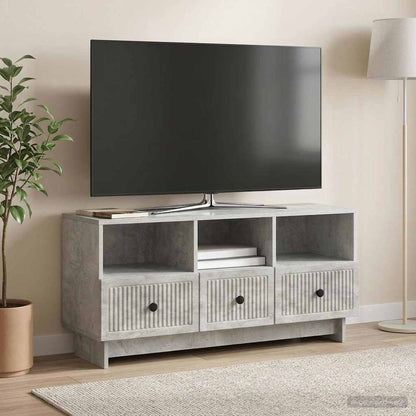 Mobile TV con cassetto Grigio Cemento 102 x 34,5 x 50 cm