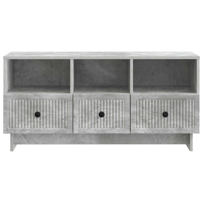 Mobile TV con cassetto Grigio Cemento 102 x 34,5 x 50 cm | homemem39
