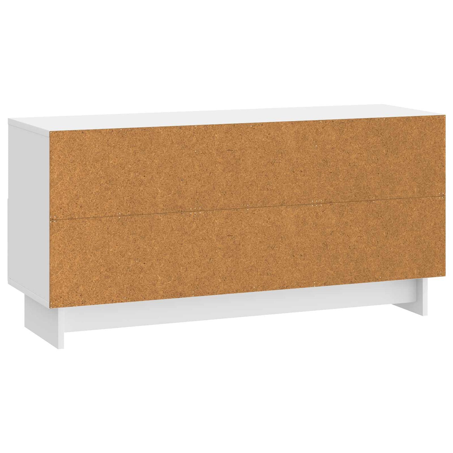Mobile TV Bianco Lucido 102 x 34,5 x 50 cm Legno ingegnerizzato