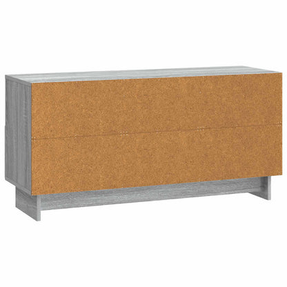 Mobile TV Grigio Sonoma 102 x 34,5 x 50 cm Legno ingegnerizzato | homemem39