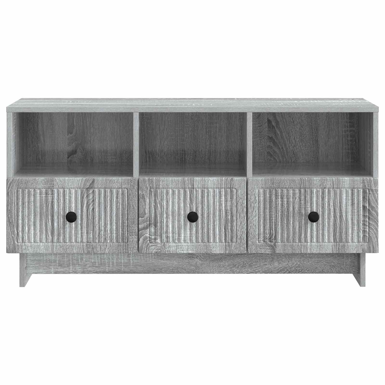 Mobile TV Grigio Sonoma 102 x 34,5 x 50 cm Legno ingegnerizzato | homemem39