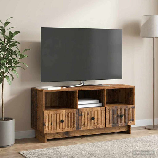 Mobile TV Legno antico 102 x 34,5 x 50 cm Legno ingegnerizzato