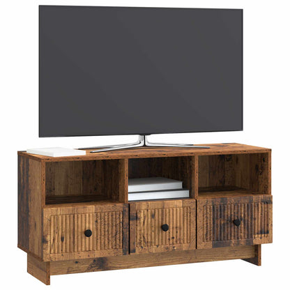 Mobile TV Legno antico 102 x 34,5 x 50 cm Legno ingegnerizzato | homemem39