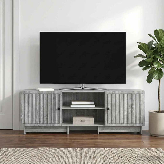 Mobile TV 150 x 31 x 50 cm Sonoma grigio Legno ingegnerizzato | homemem39