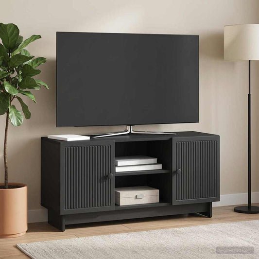 Mobile TV 102 x 34,5 x 50 cm Nero Legno ingegnerizzato