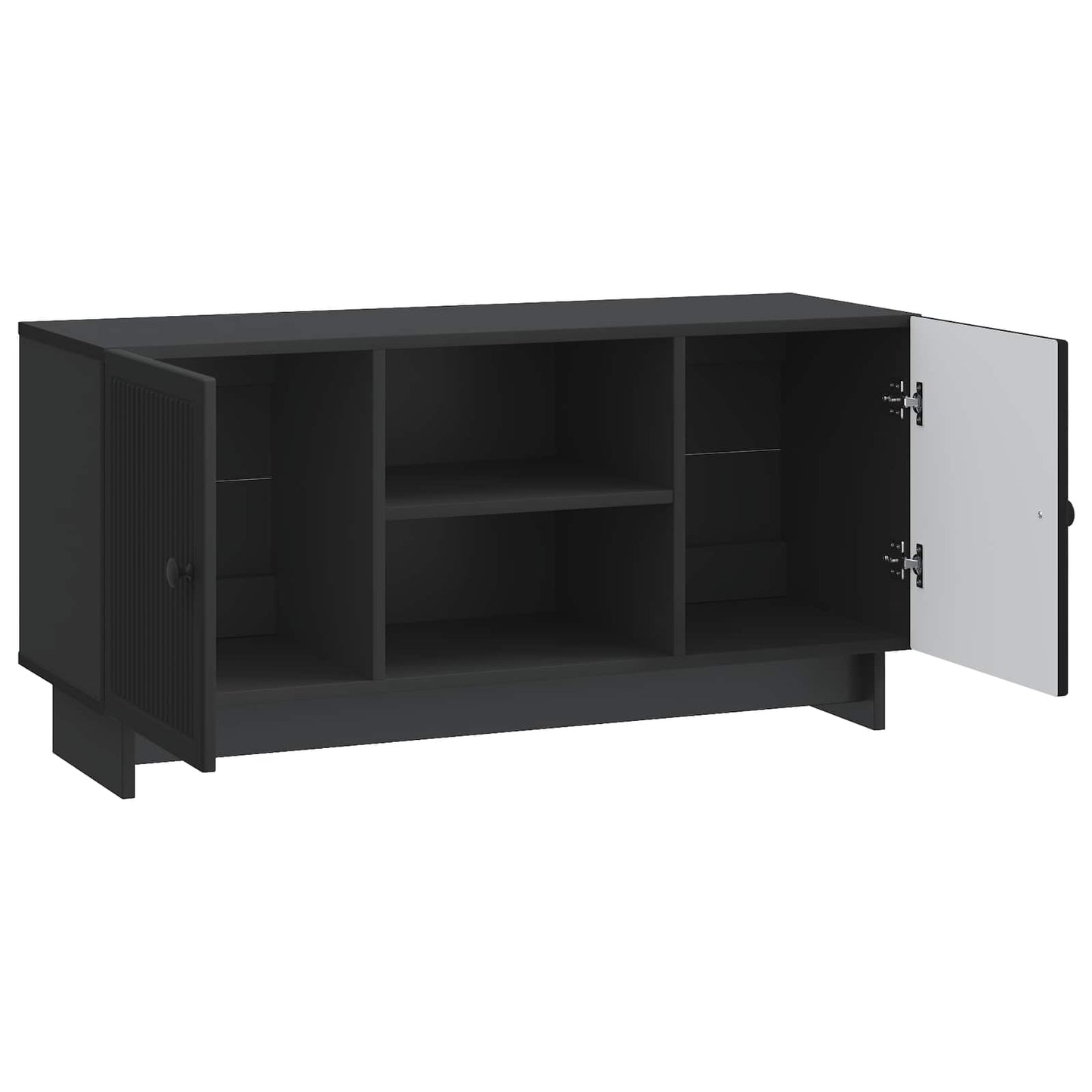 Mobile TV 102 x 34,5 x 50 cm Nero Legno ingegnerizzato