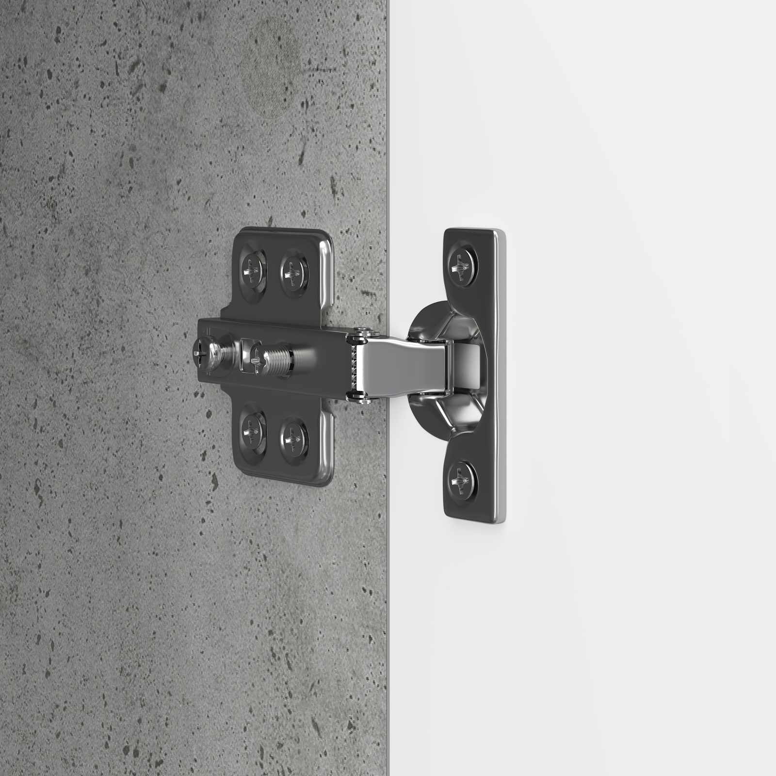 Mobile TV Grigio cemento 102 x 34,5 x 50 cm Legno multistrato | homemem39