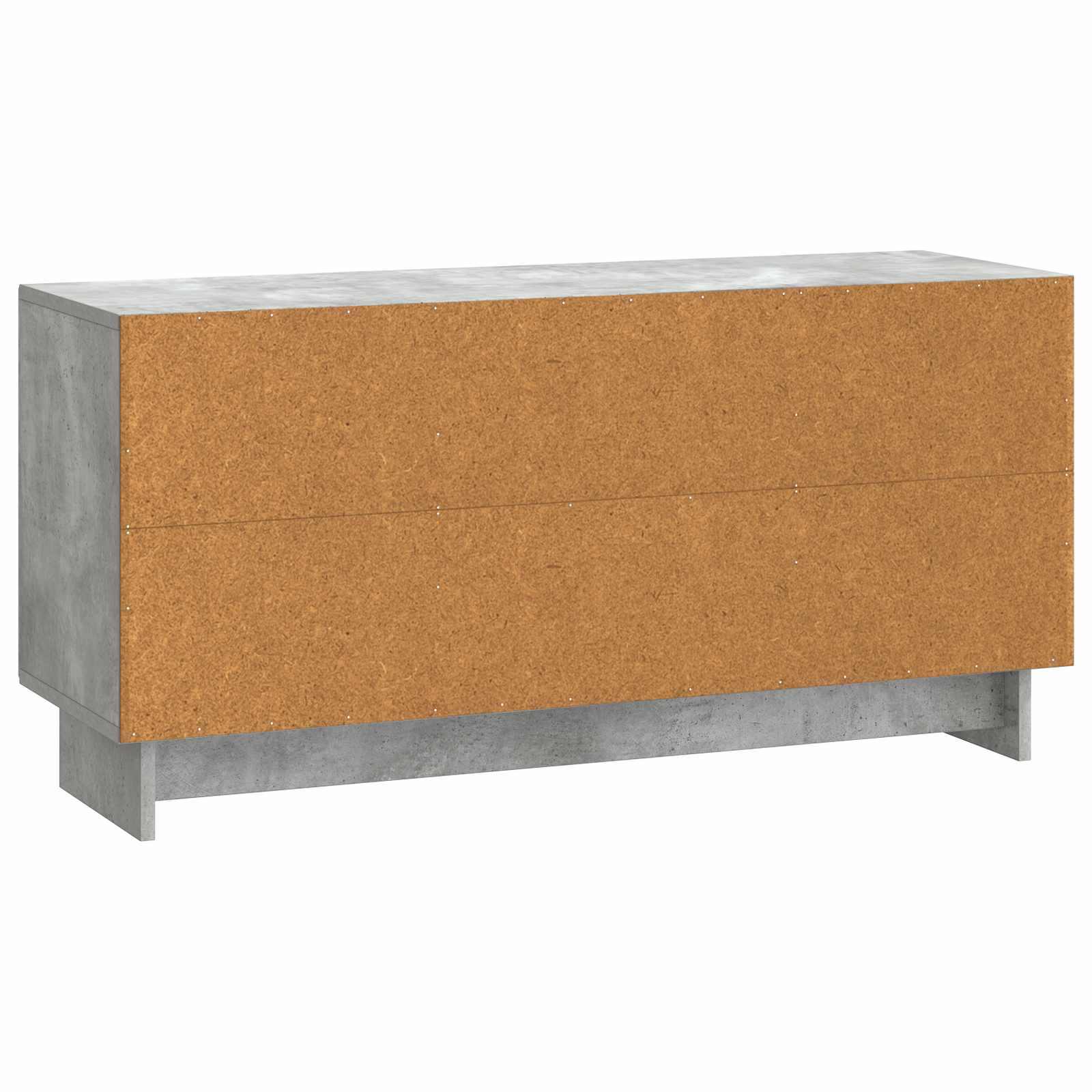 Mobile TV Grigio cemento 102 x 34,5 x 50 cm Legno multistrato | homemem39