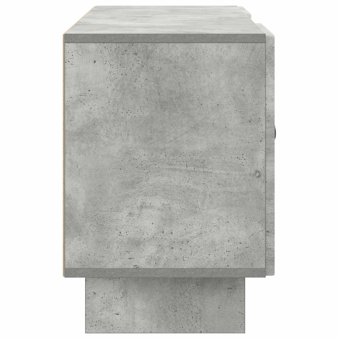 Mobile TV Grigio cemento 102 x 34,5 x 50 cm Legno multistrato | homemem39