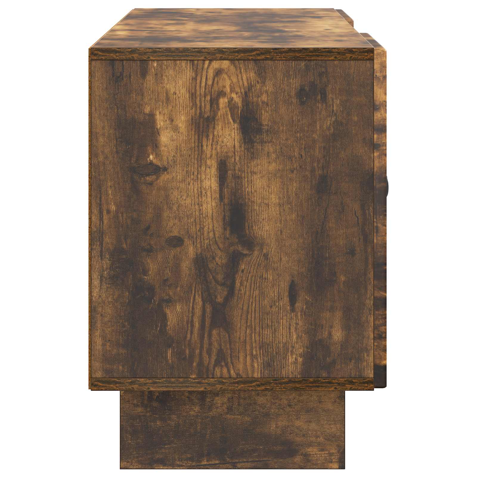 Mobile TV Rovere fumé 102 x 34,5 x 50 cm Legno multistrato | homemem39