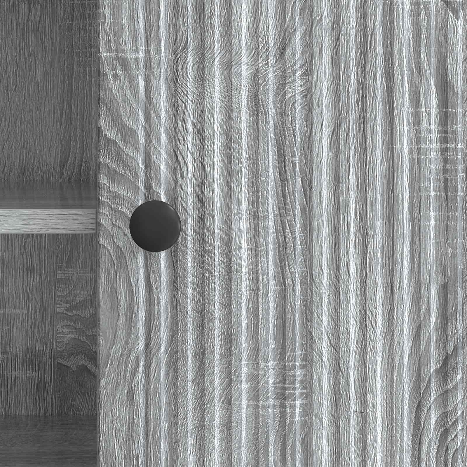 Mobile TV Grigio Sonoma 102 x 34,5 x 50 cm Legno multistrato | homemem39