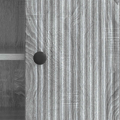 Mobile TV 102 x 34,5 x 50 cm Sonoma grigio Legno ingegnerizzato