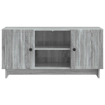 Mobile TV Grigio Sonoma 102 x 34,5 x 50 cm Legno multistrato | homemem39