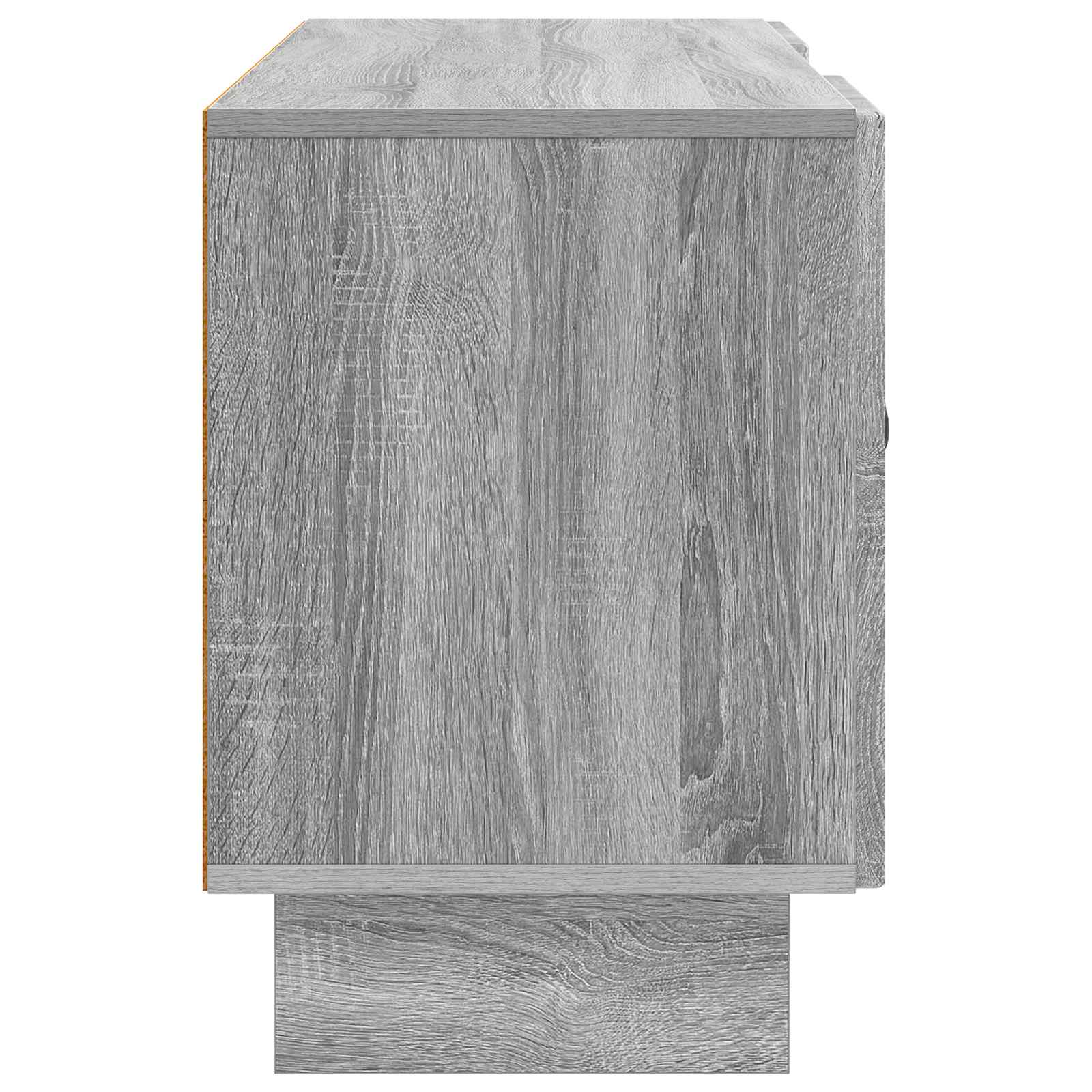 Mobile TV Grigio Sonoma 102 x 34,5 x 50 cm Legno multistrato | homemem39
