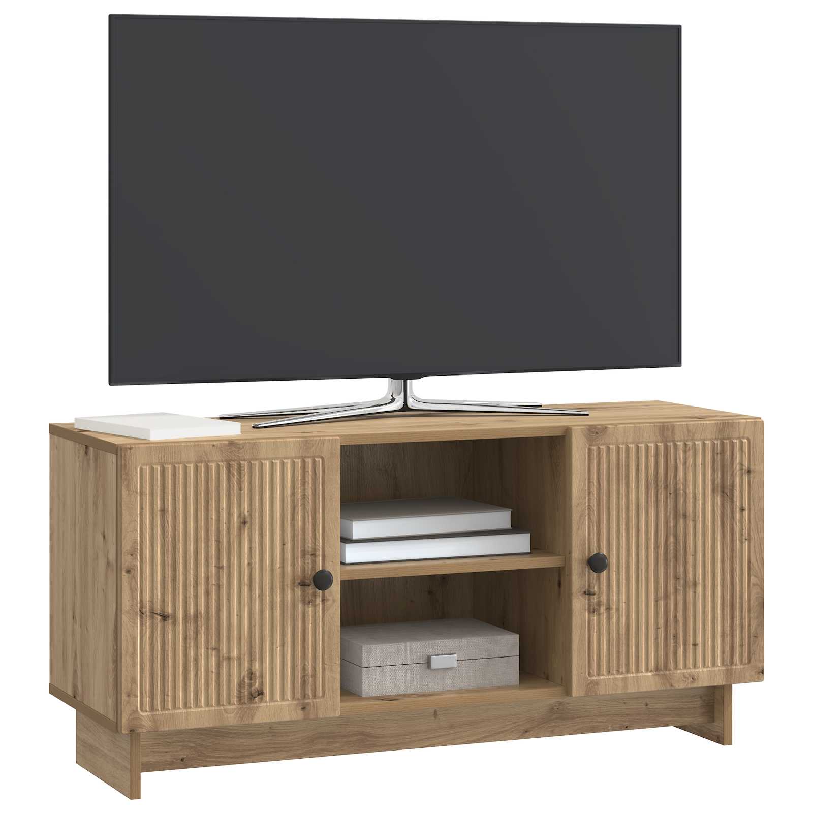 Mobile TV Rovere artigianale 102 x 34,5 x 50 cm | homemem39